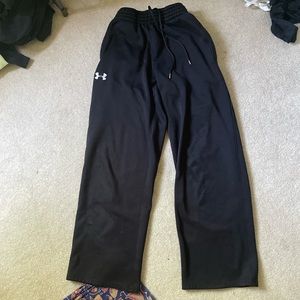 black under armour sweatpants